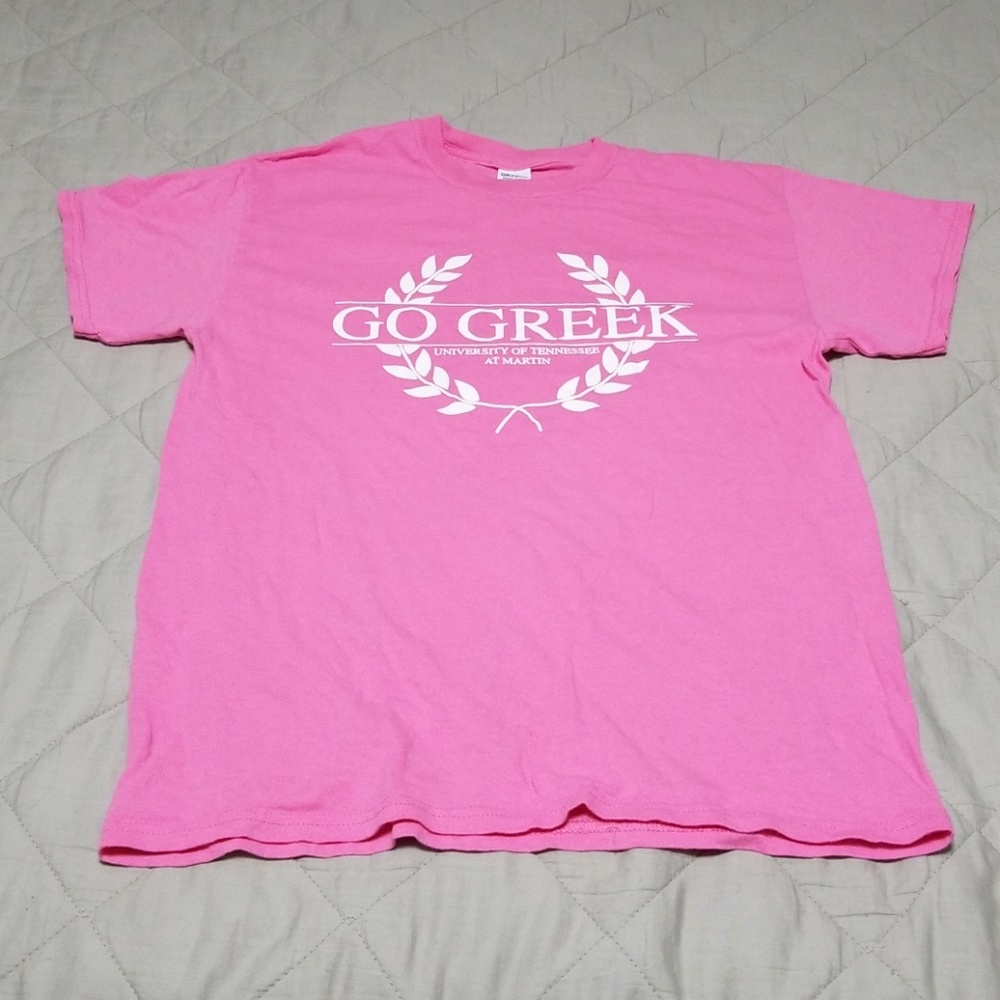 Go Greek recruitment shirt